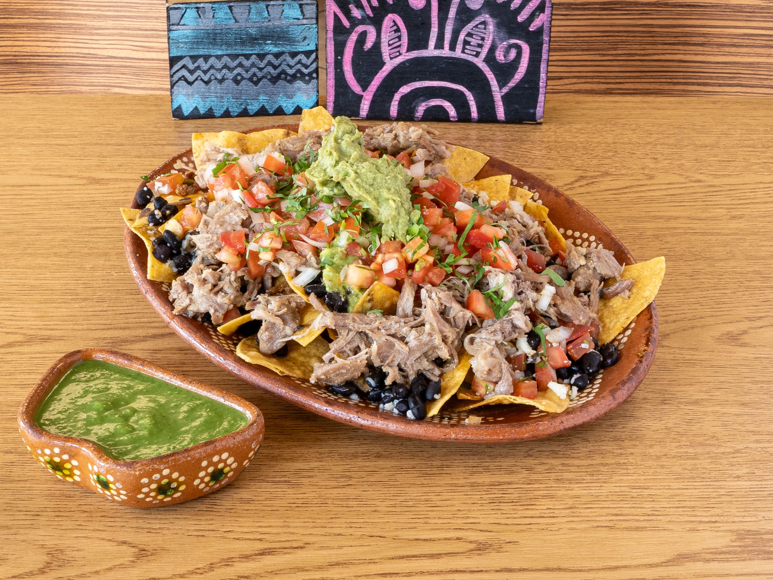 Carnitas Nachos.
