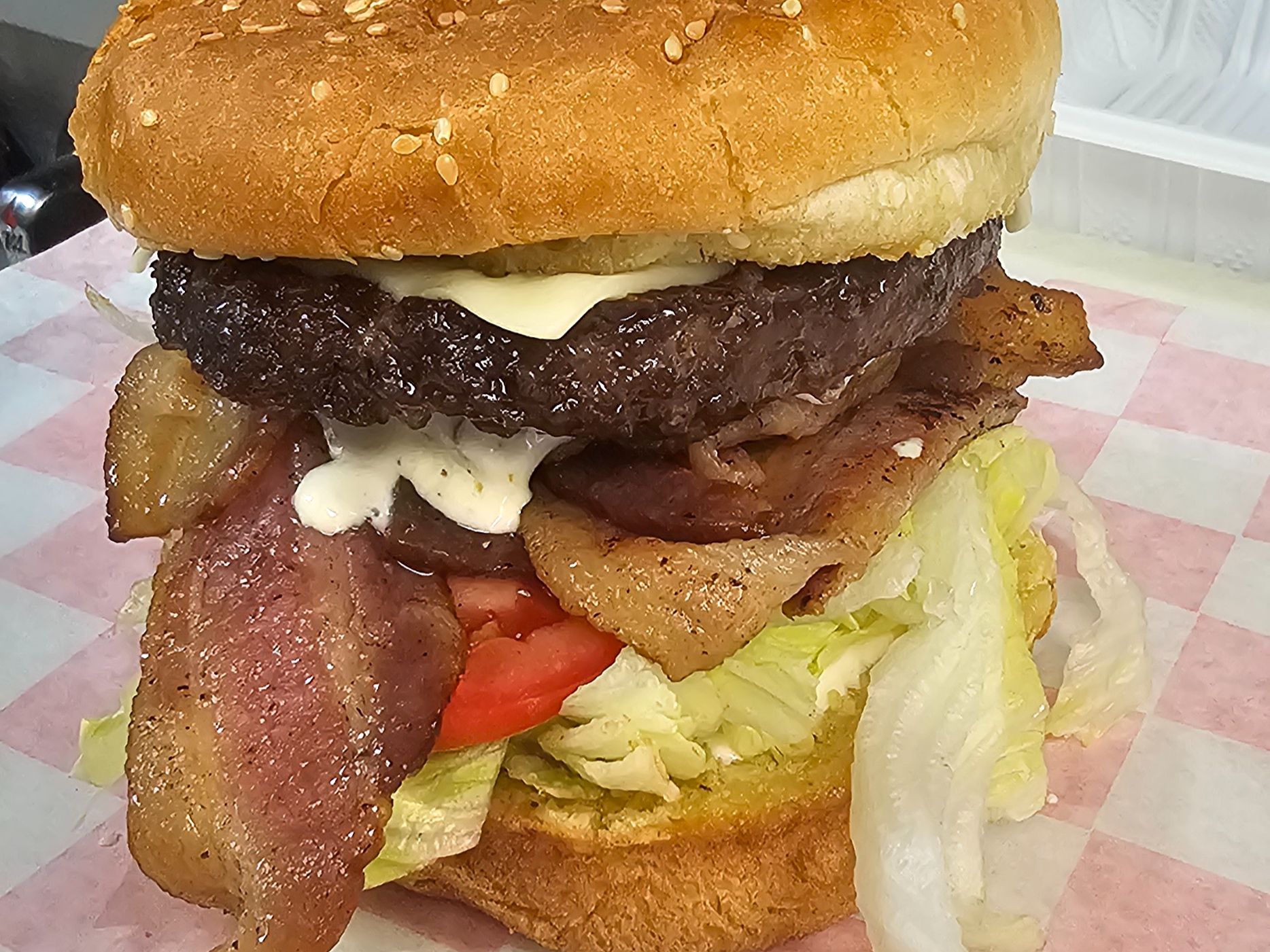 Bacon Cheeseburger.
