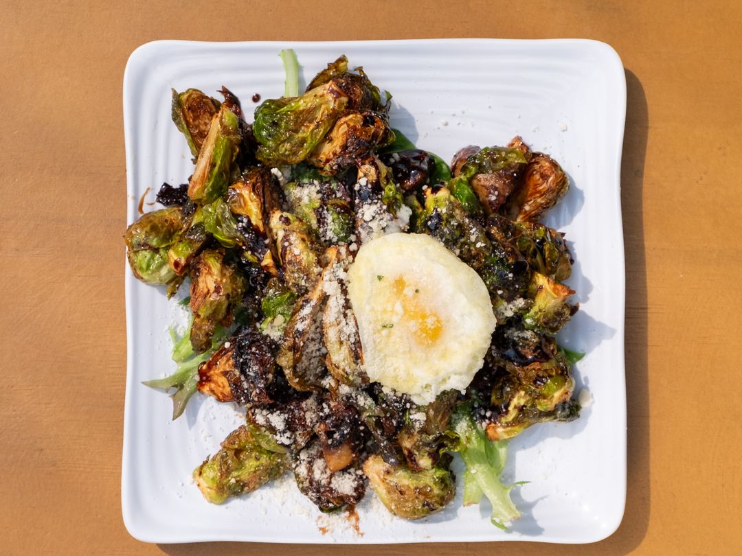Crispy Brussel Sprouts.