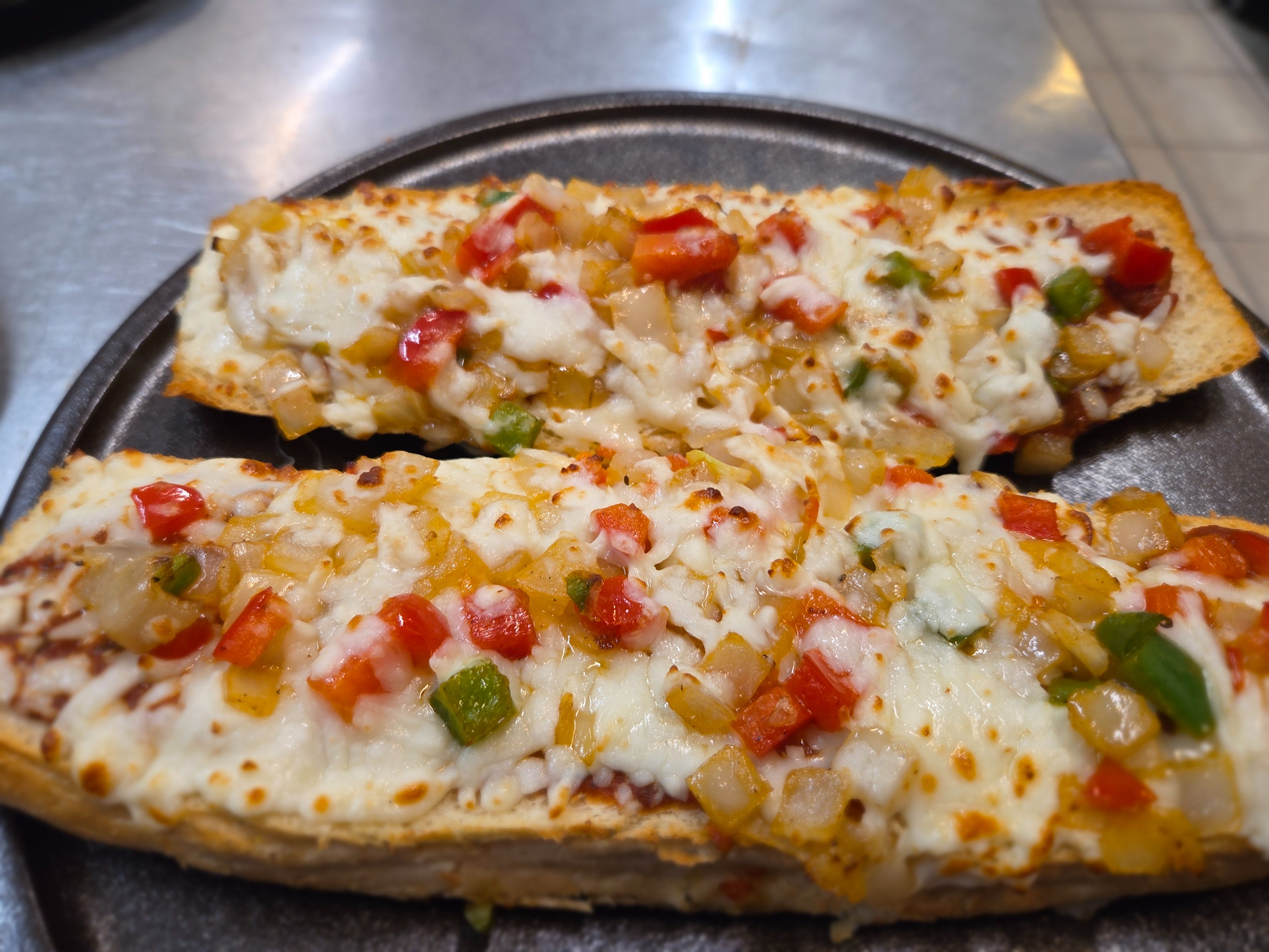 French Bread Pizza Onion & Pepper