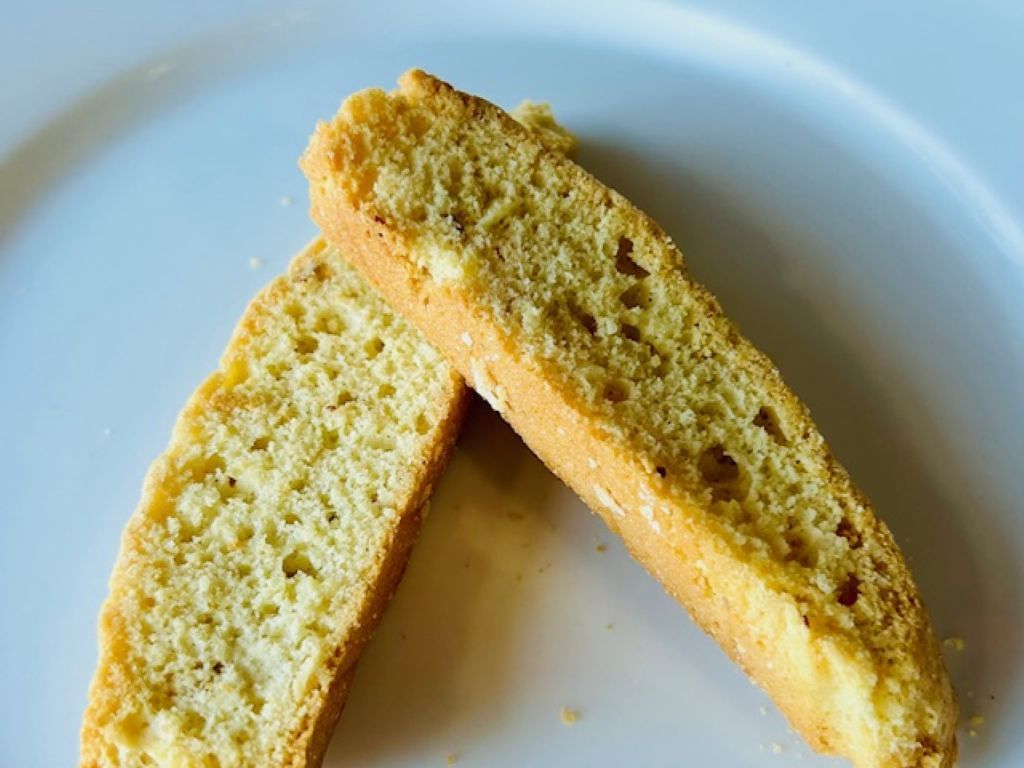 (2) Almond Biscotti.
