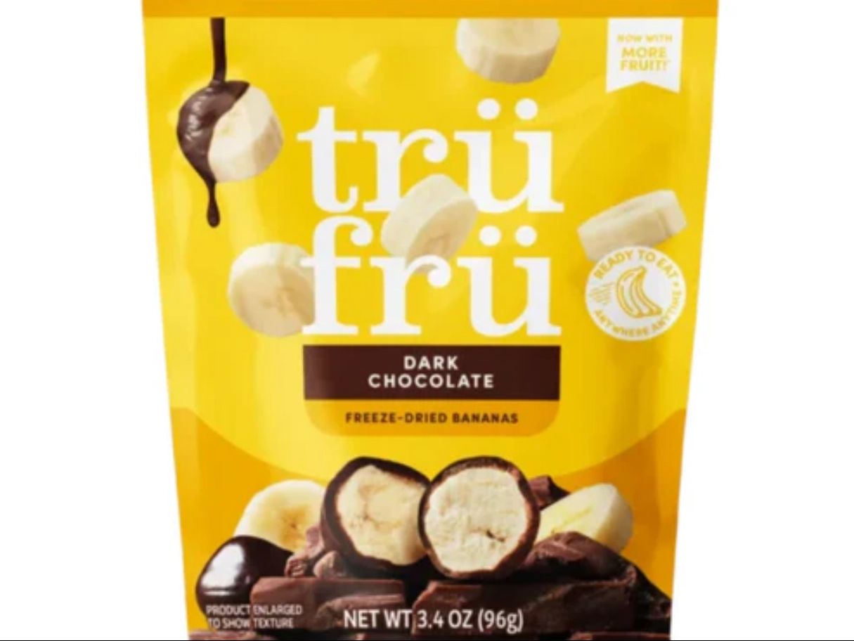 Tru Fru Nature's Bananas in Dark Chocolate 4.5oz - 6ct.