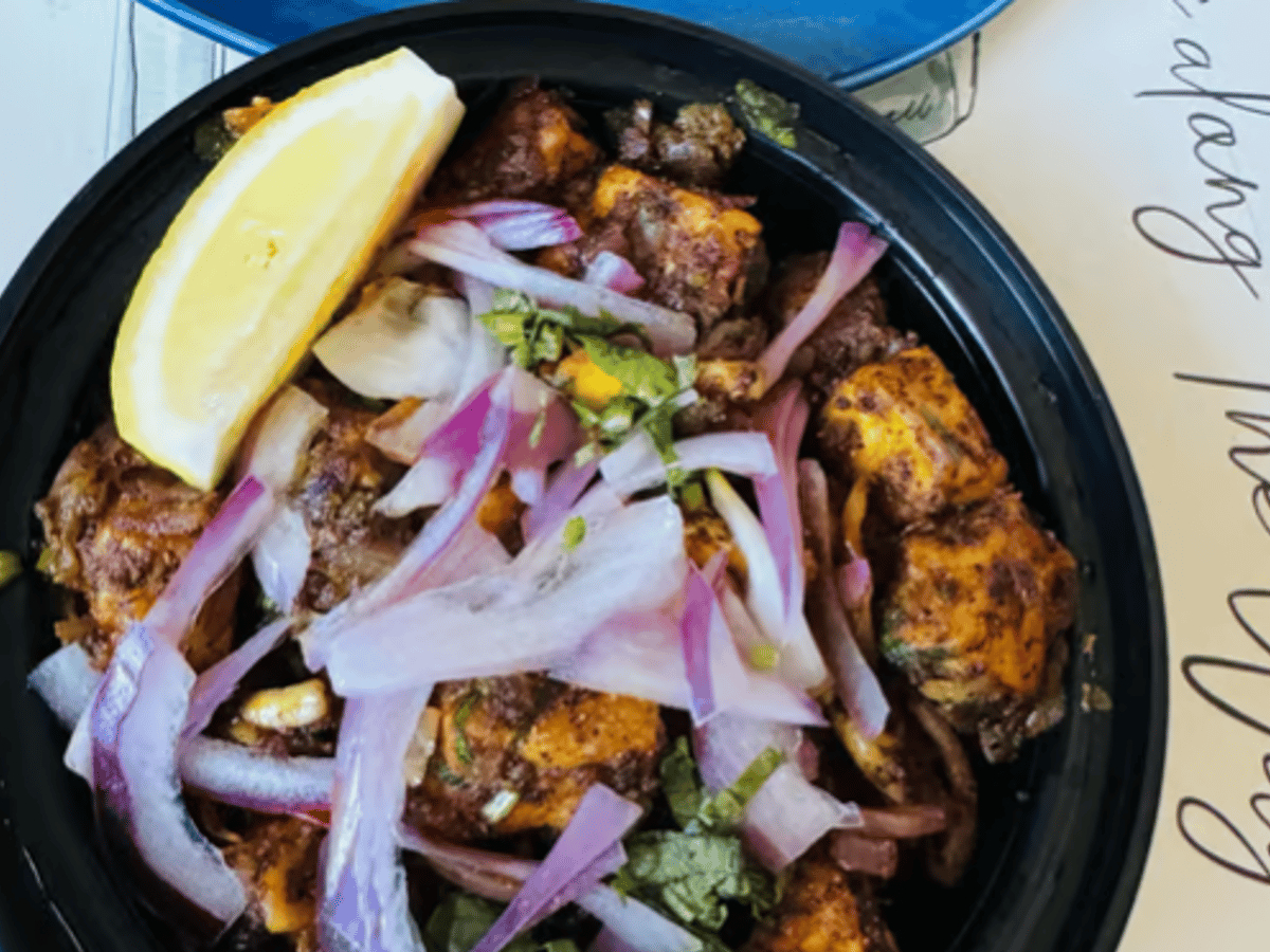 Paneer Pepper Fry.