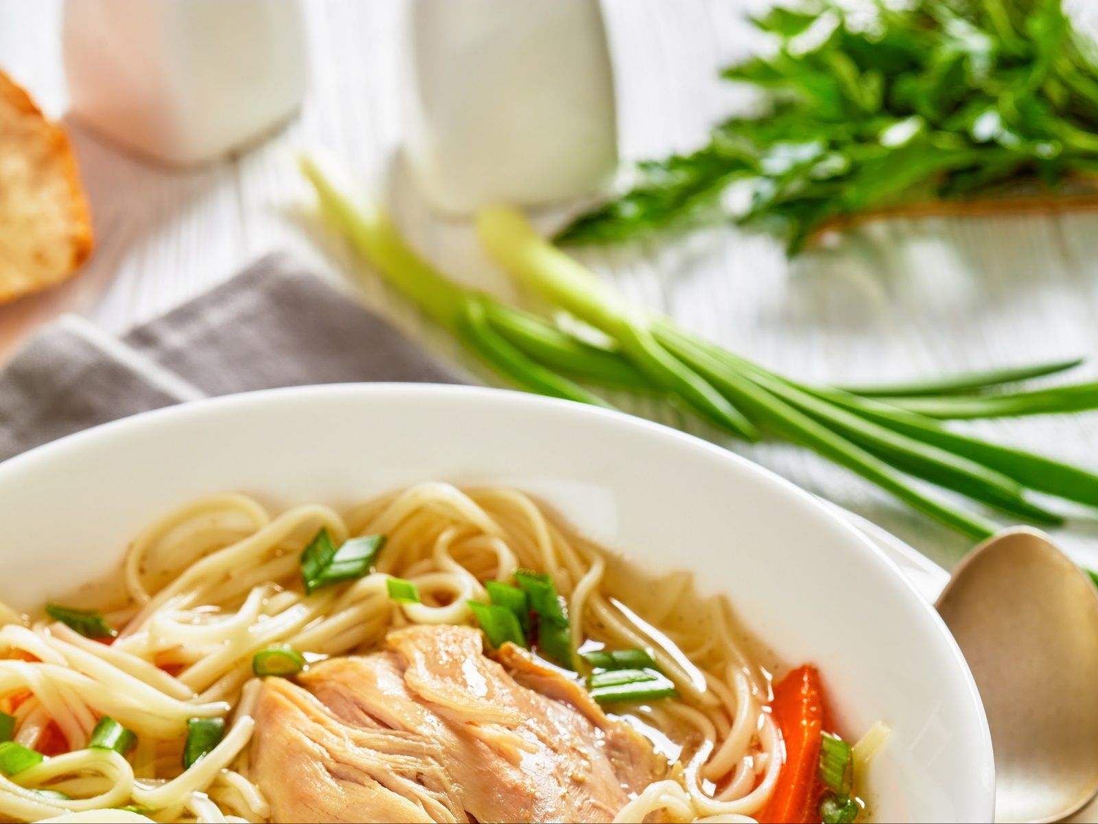Thai Chicken Noodle Soup.