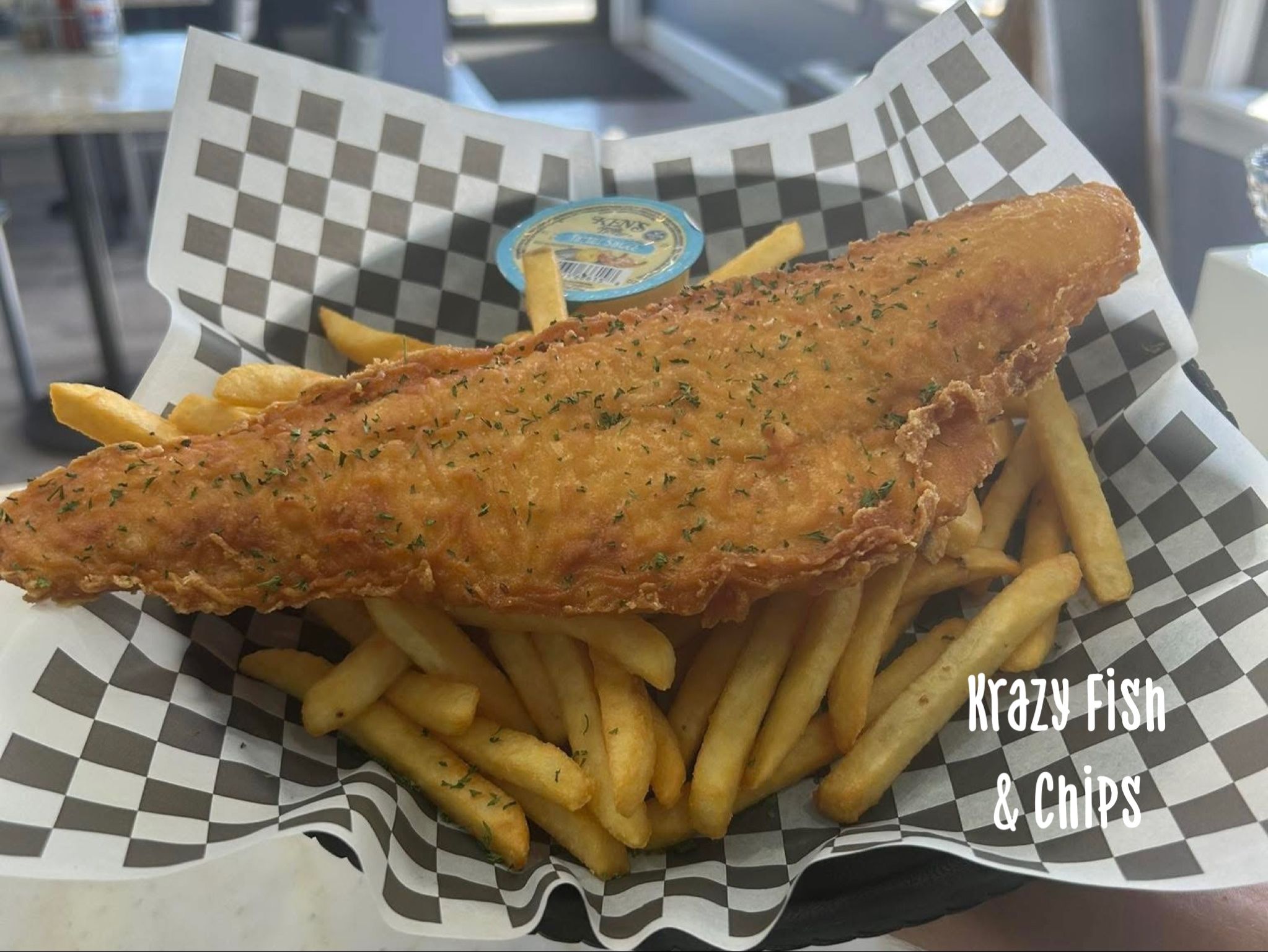 Krazy Fish & Chips.