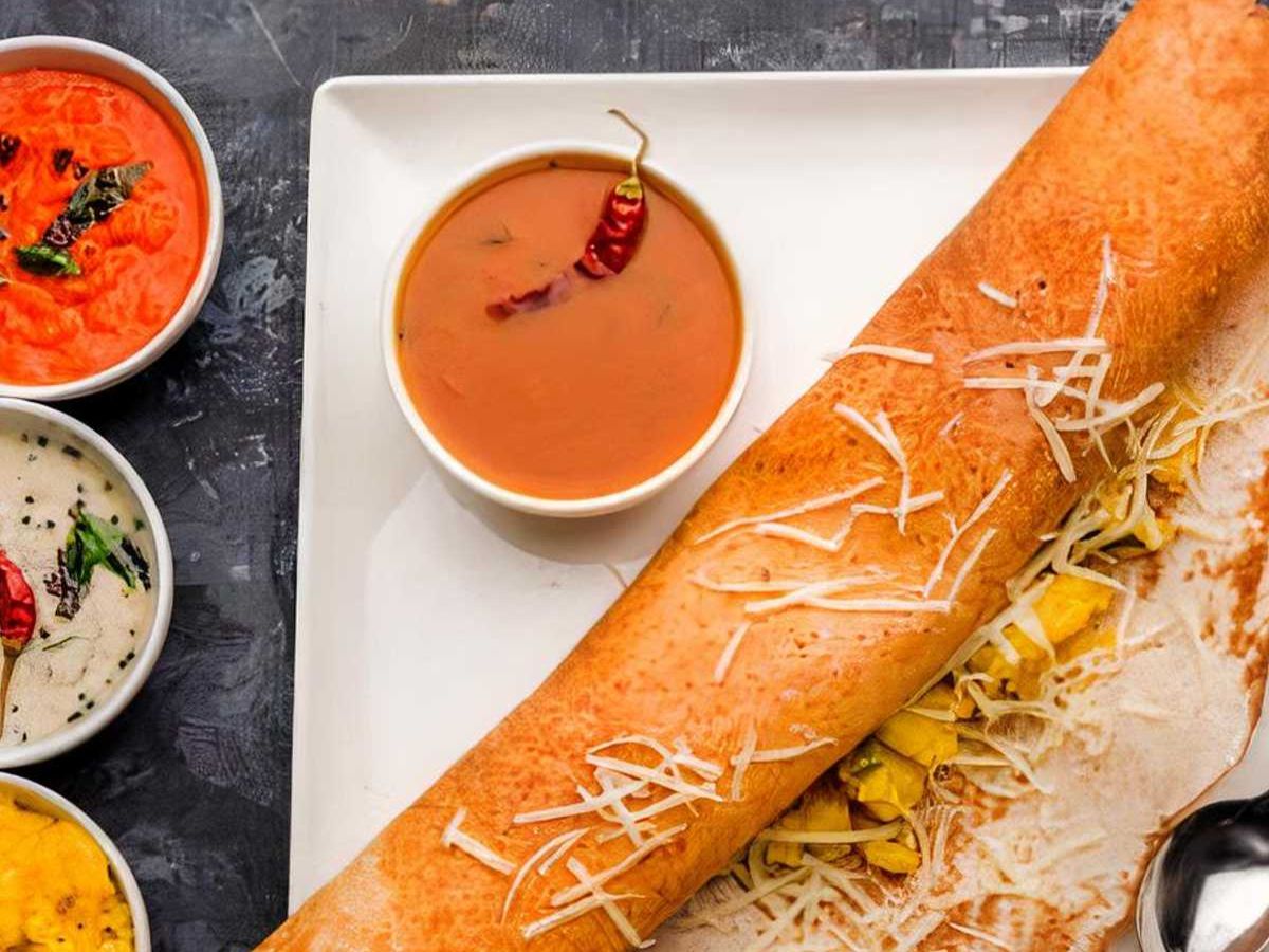 Cheese Dosa.
