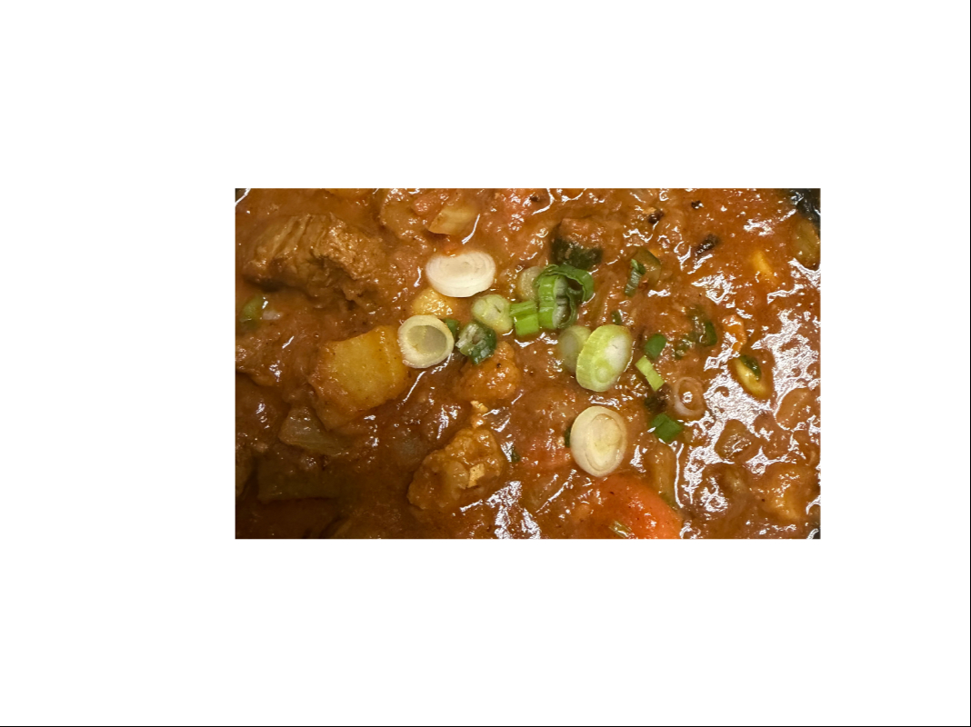 House Special Lamb Curry.