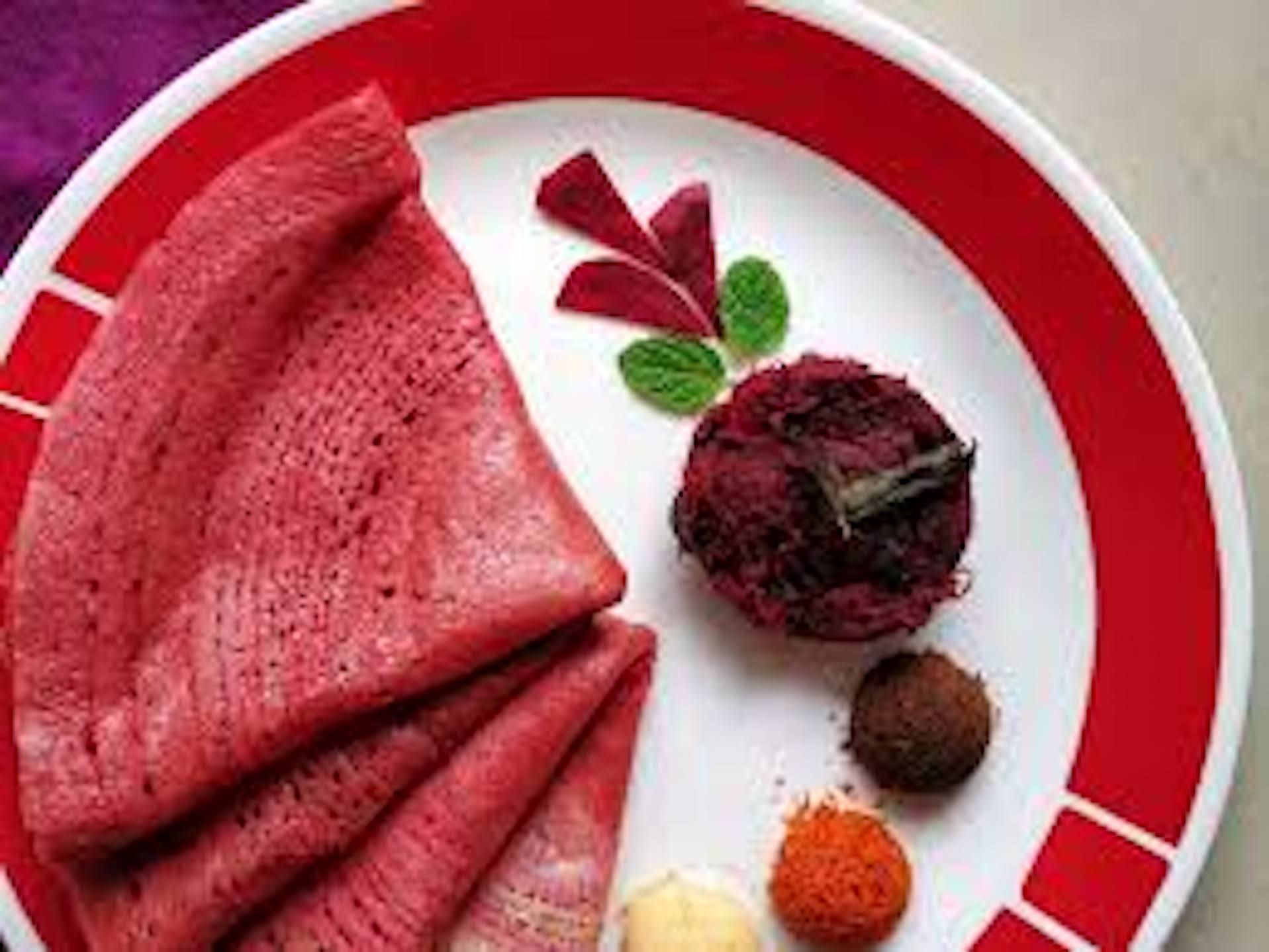 BEETROOT DOSA BATTER.