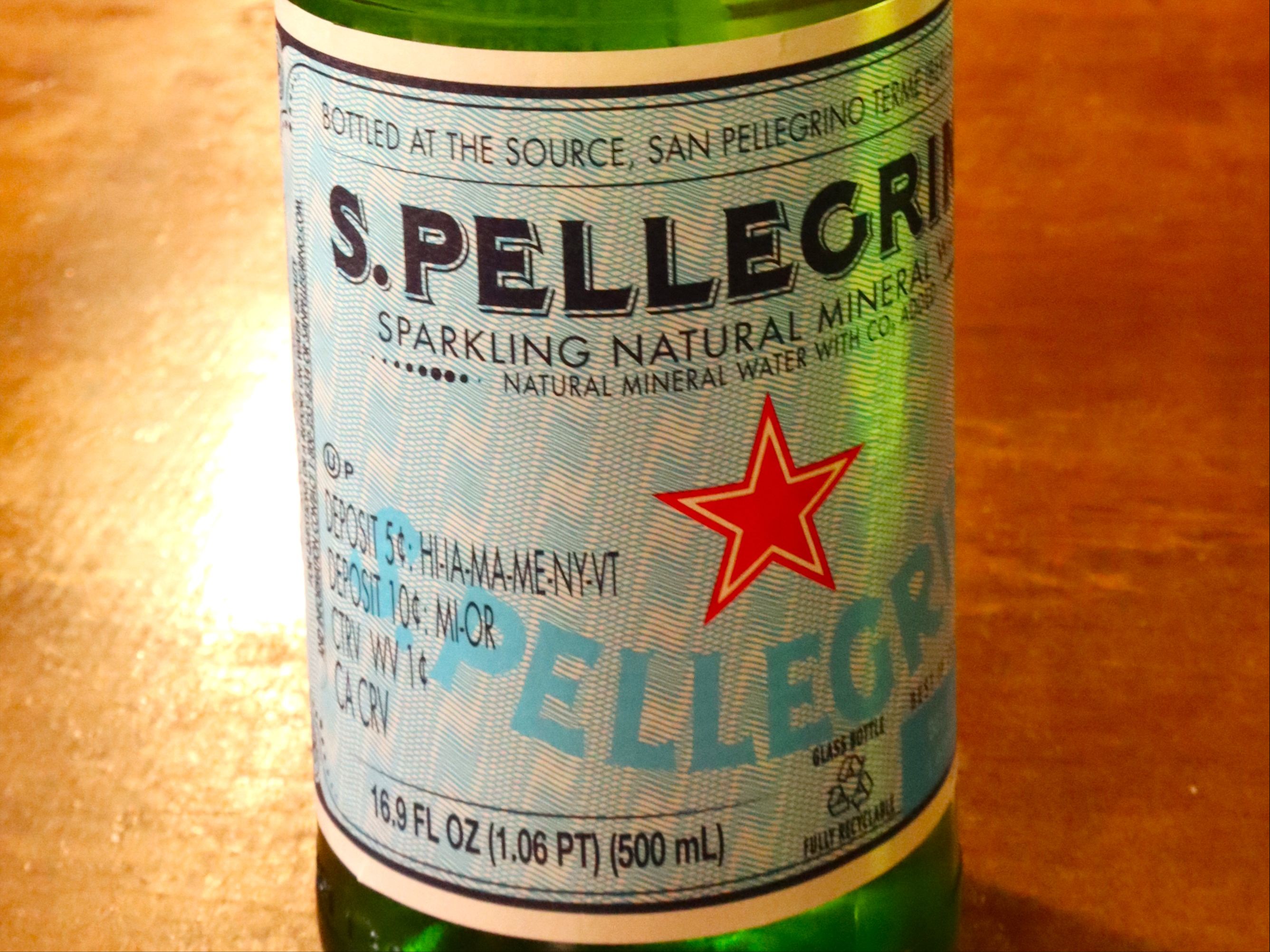 Mineral Water - Pelligrino.