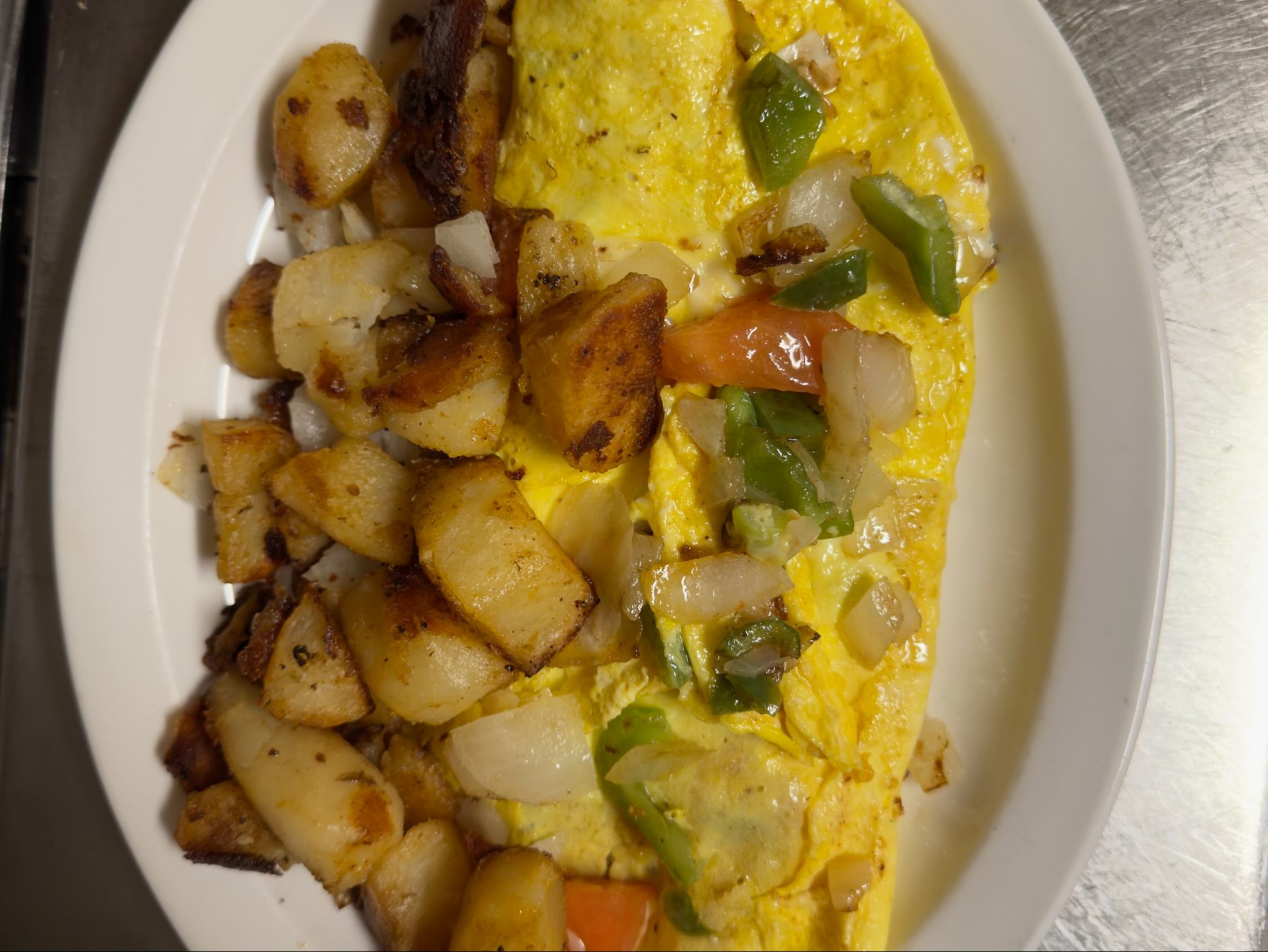 Veggies Omelette.