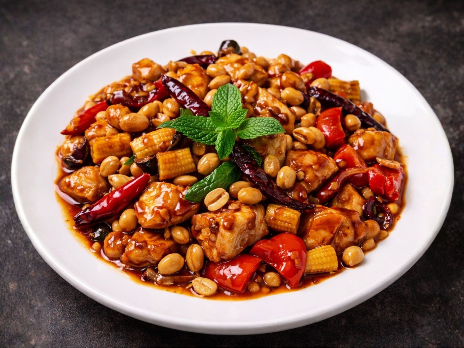 Kung Pao Shrimp.