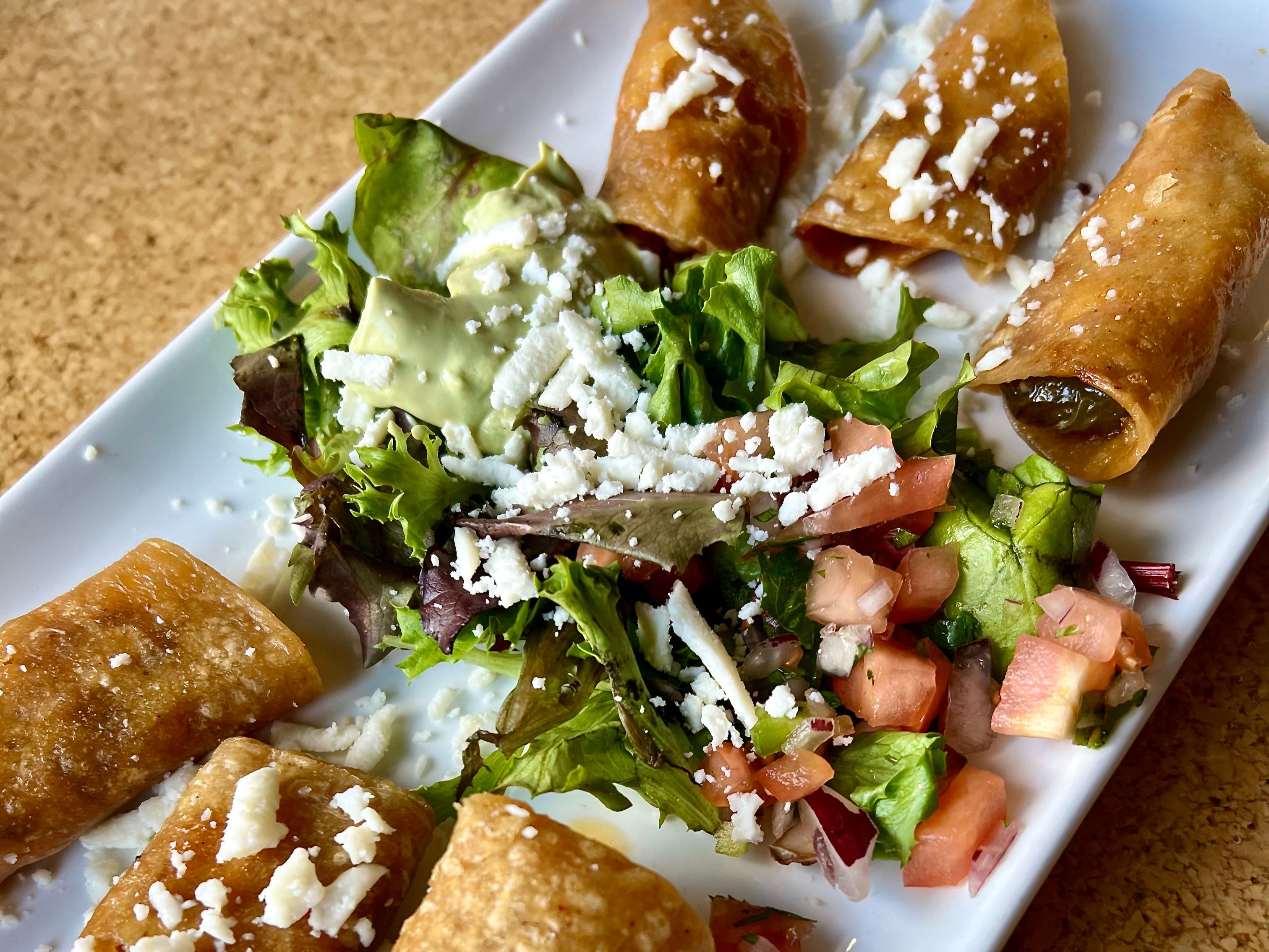 Chicken Flautas (C).