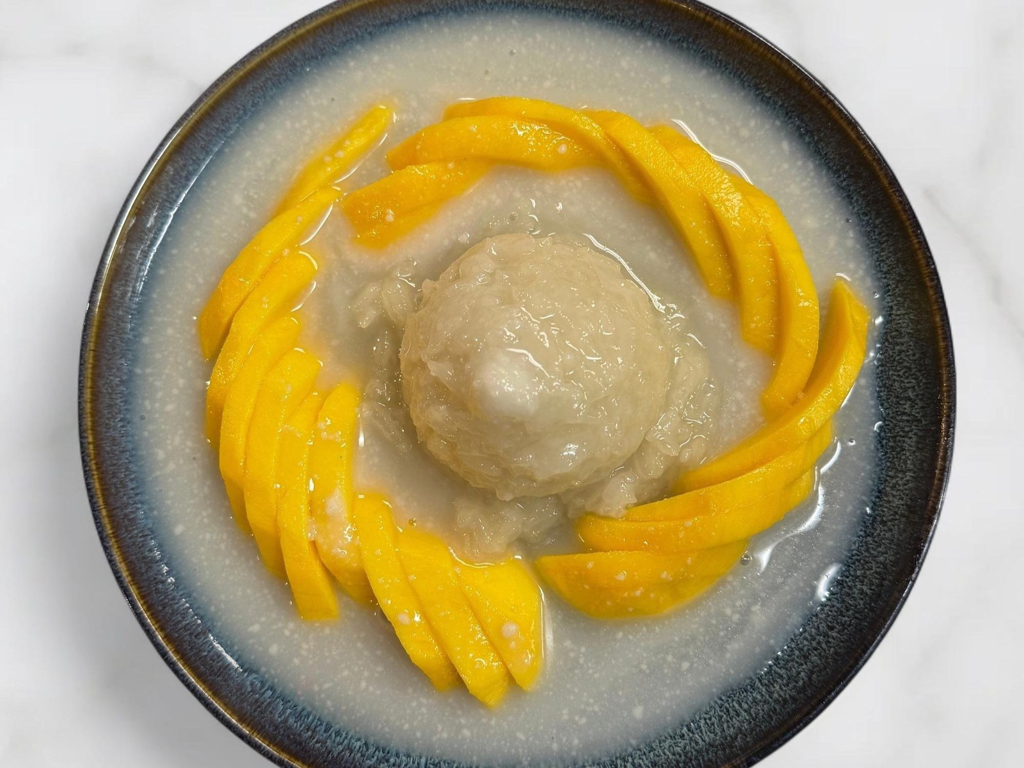 Mango with Sweet Sticky Rice.