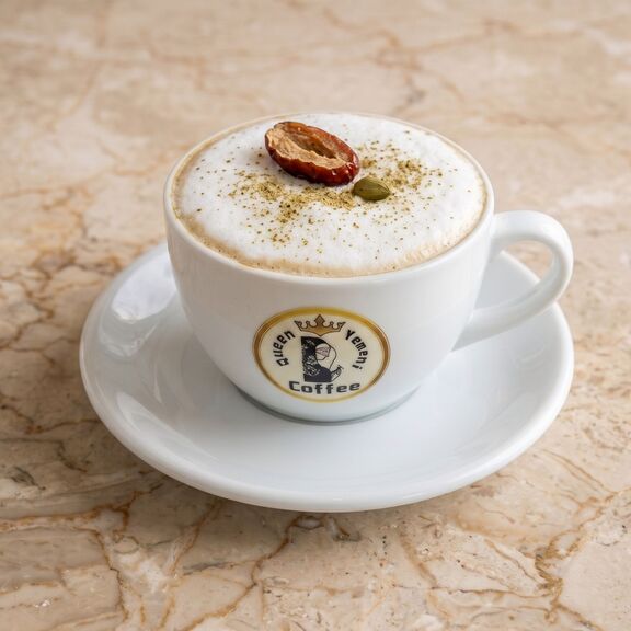 Hot Cardamom Date Latte