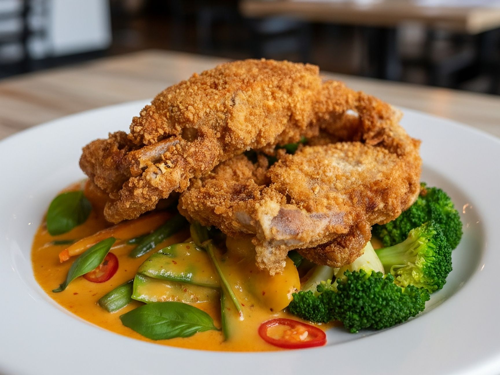 Crispy Softshell Crabs.