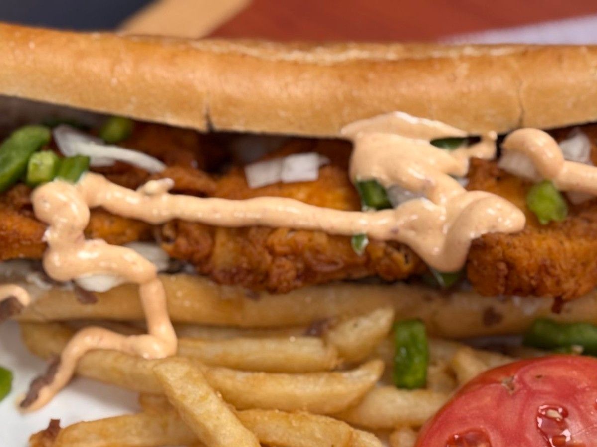 Kebabish Special Grinder Meal.