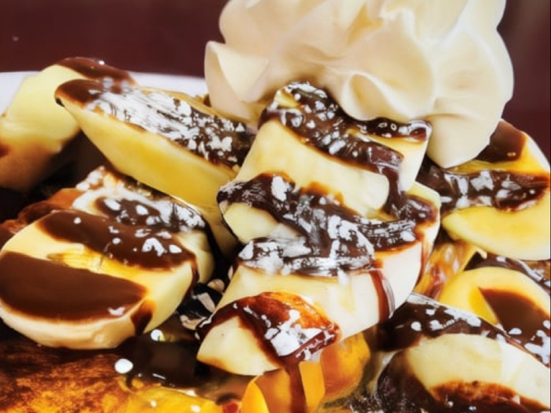 Banana Nutella French Toast.