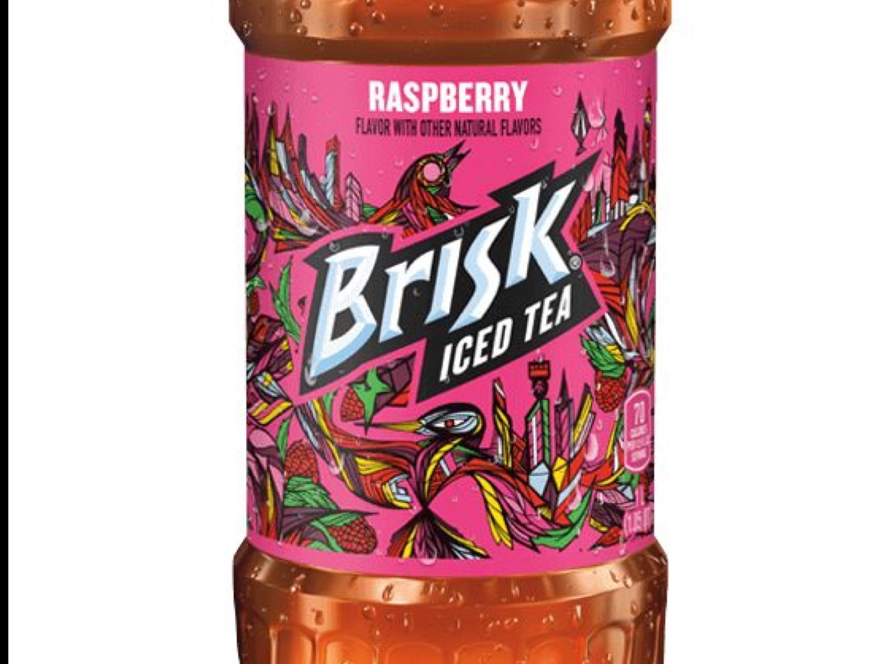 BRISK RASPBERRY TEA.