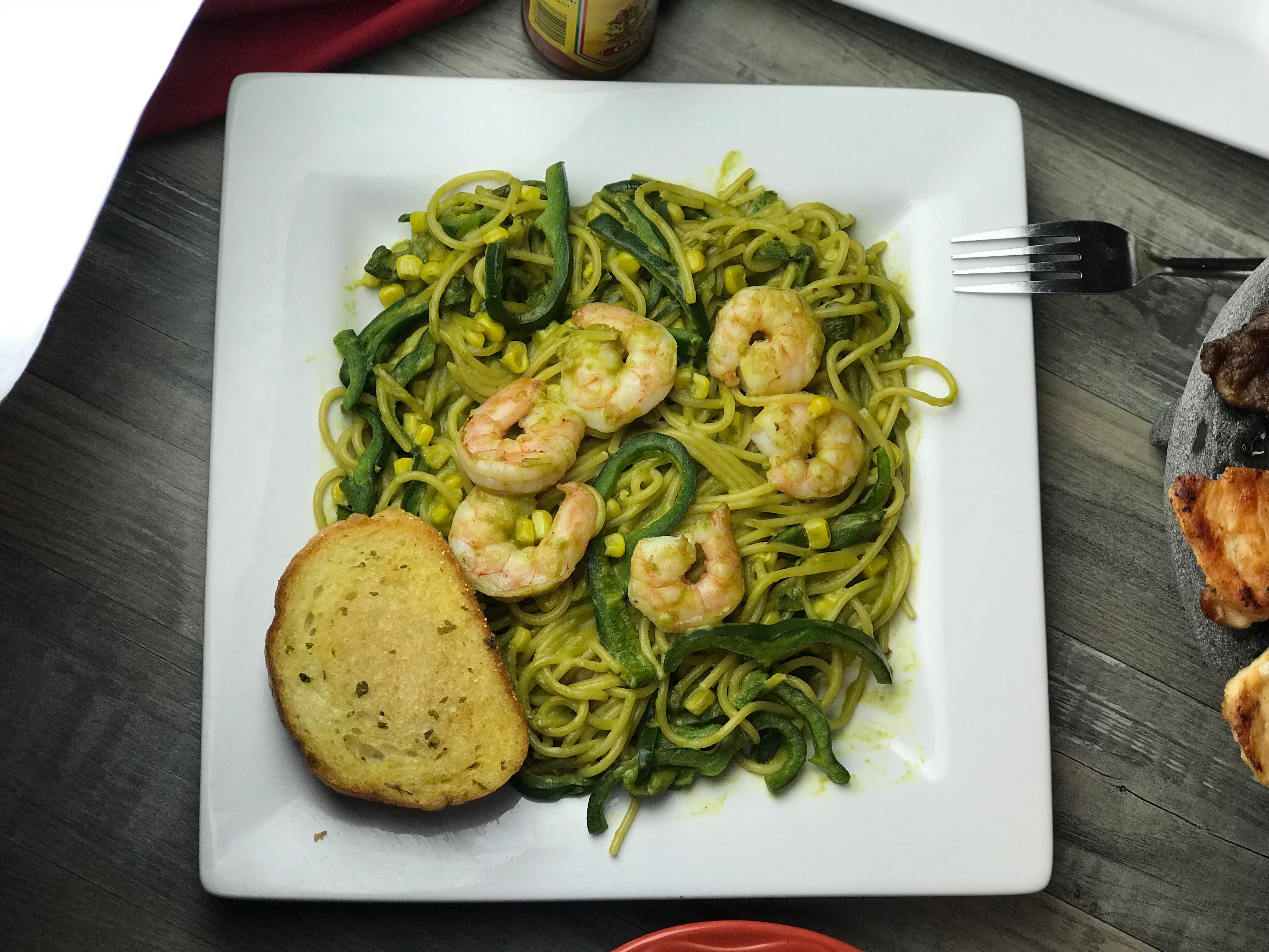 ROASTED POBLANO PASTA.