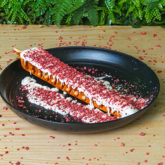 Red Velvet Waffle Stick