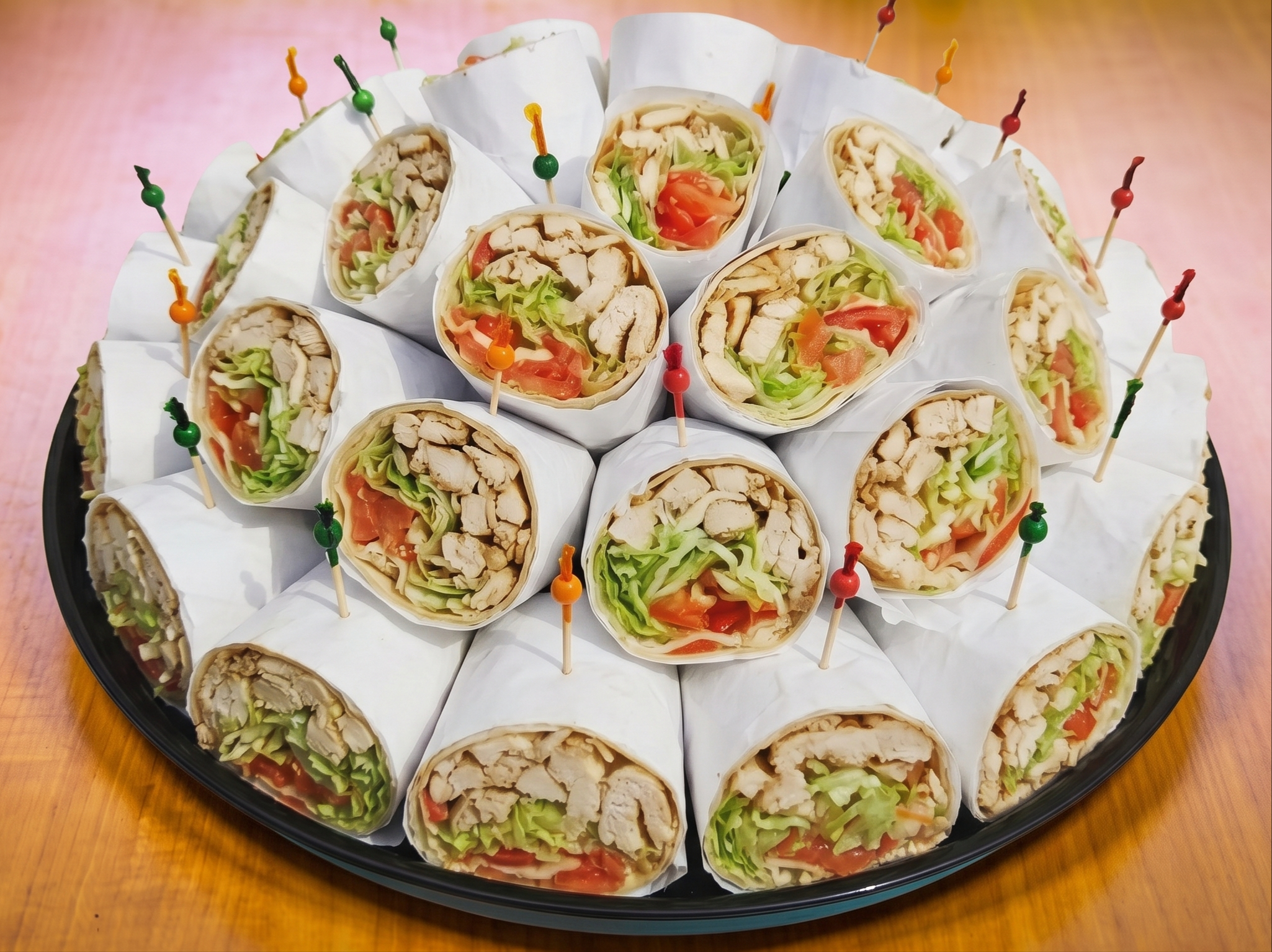 Ultimate Hot Sandwich Platter.