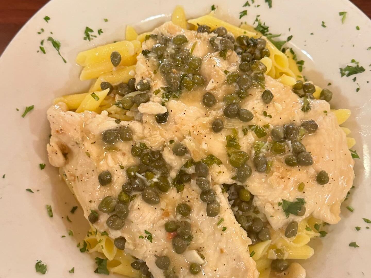 Chicken Piccata.