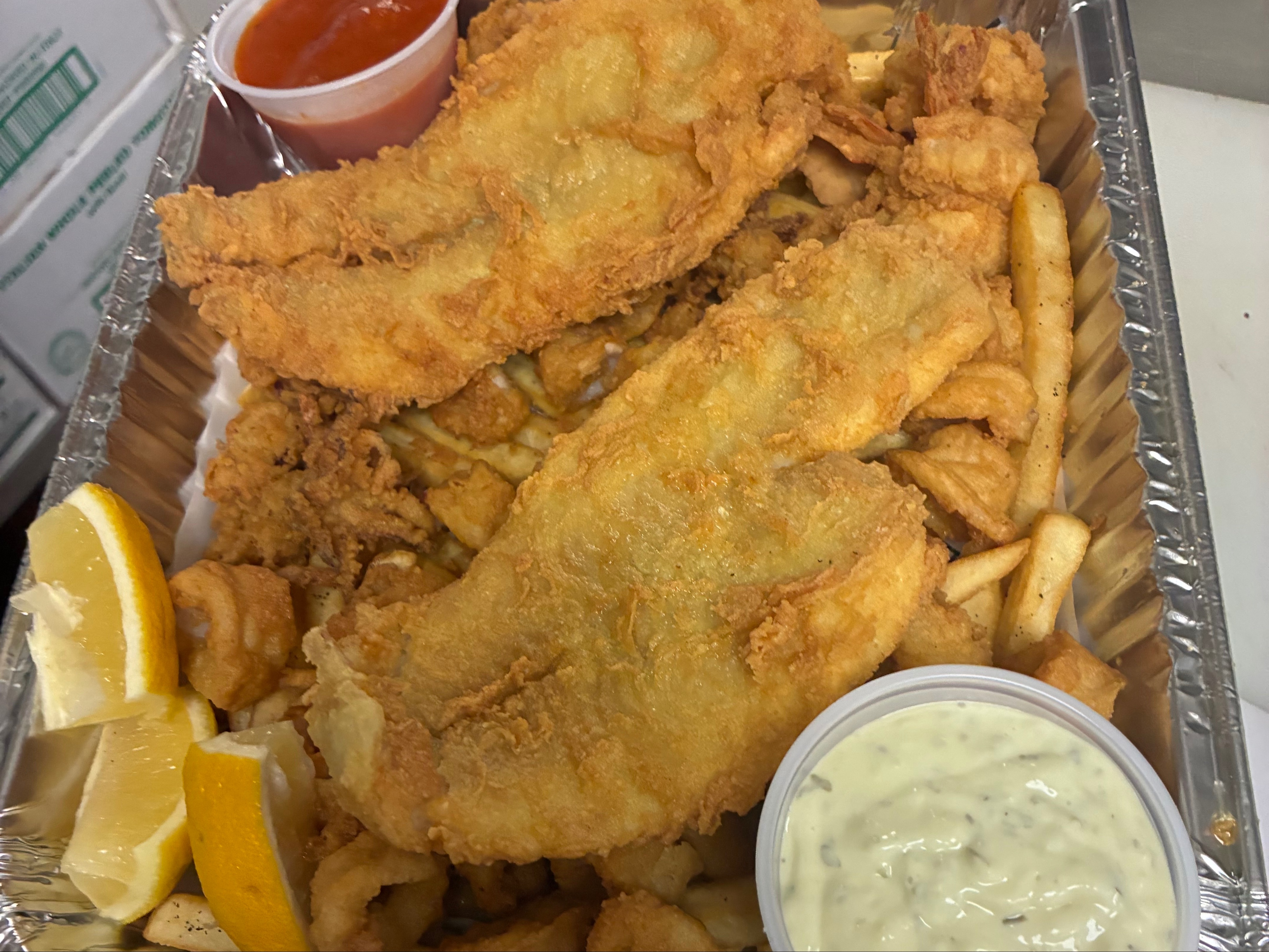 Fried Seafood Platter