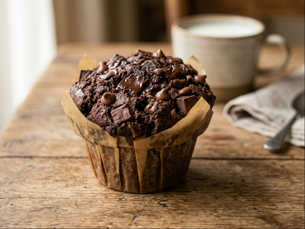 Large Muffin - Triple Chocolate.