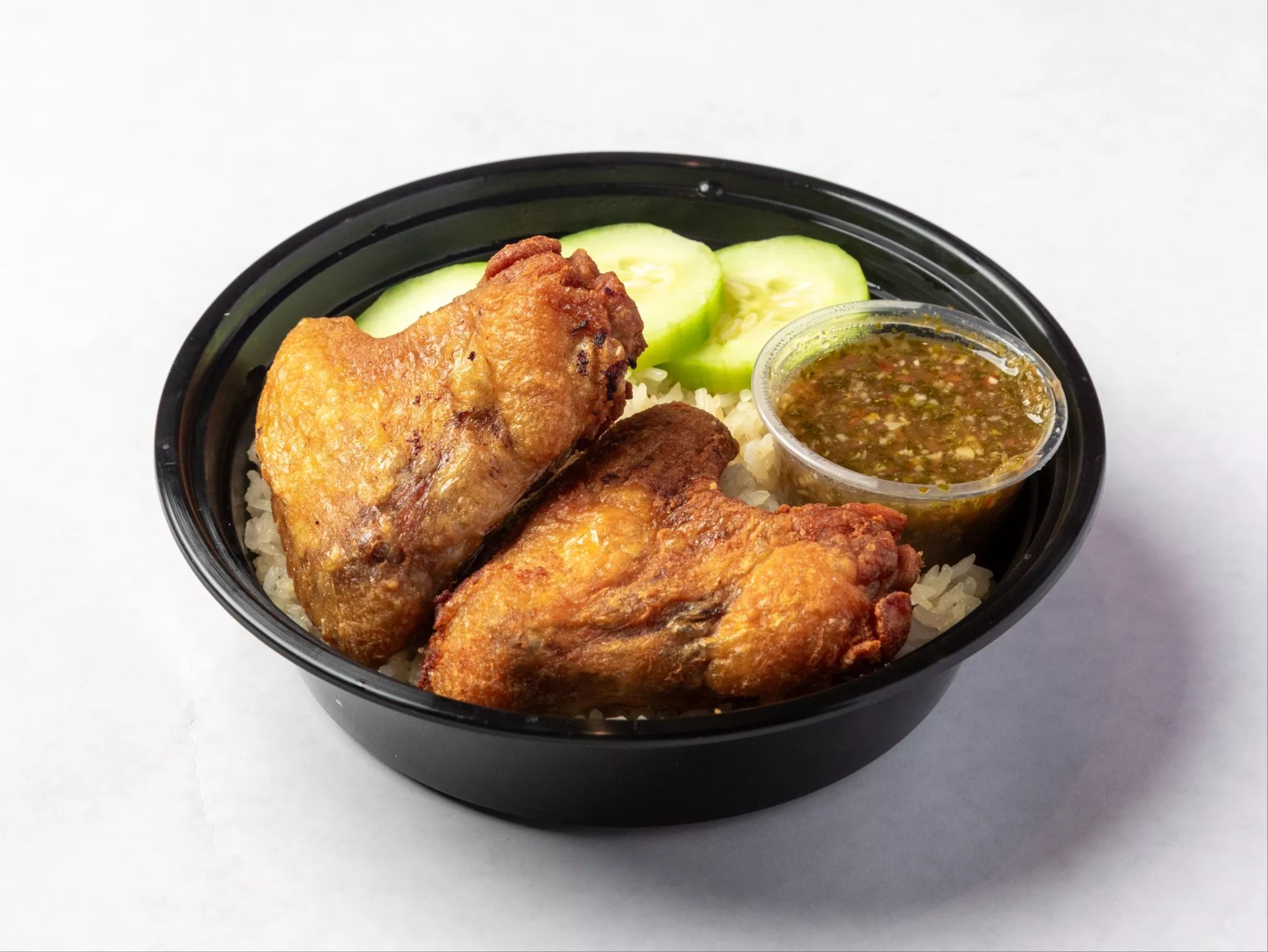 Asian Rice Bowl: Wings