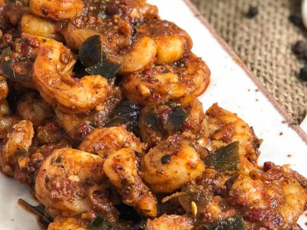 Shrimp Pepper Fry.