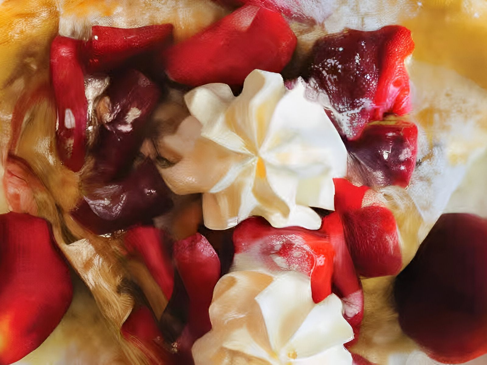 Strawberries & Cream Crepes