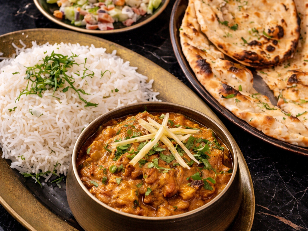 KARAHI CHICKEN LUNCH.