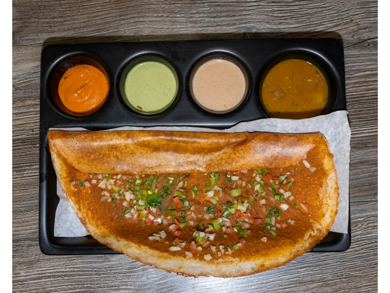 Mumbai Pav bhaaji Dosa.