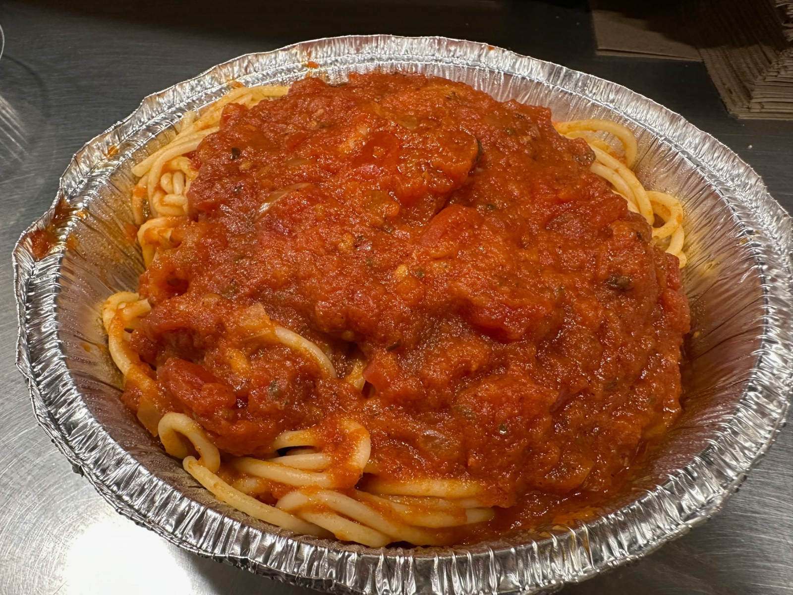 Tomato Sauce Pasta (online)