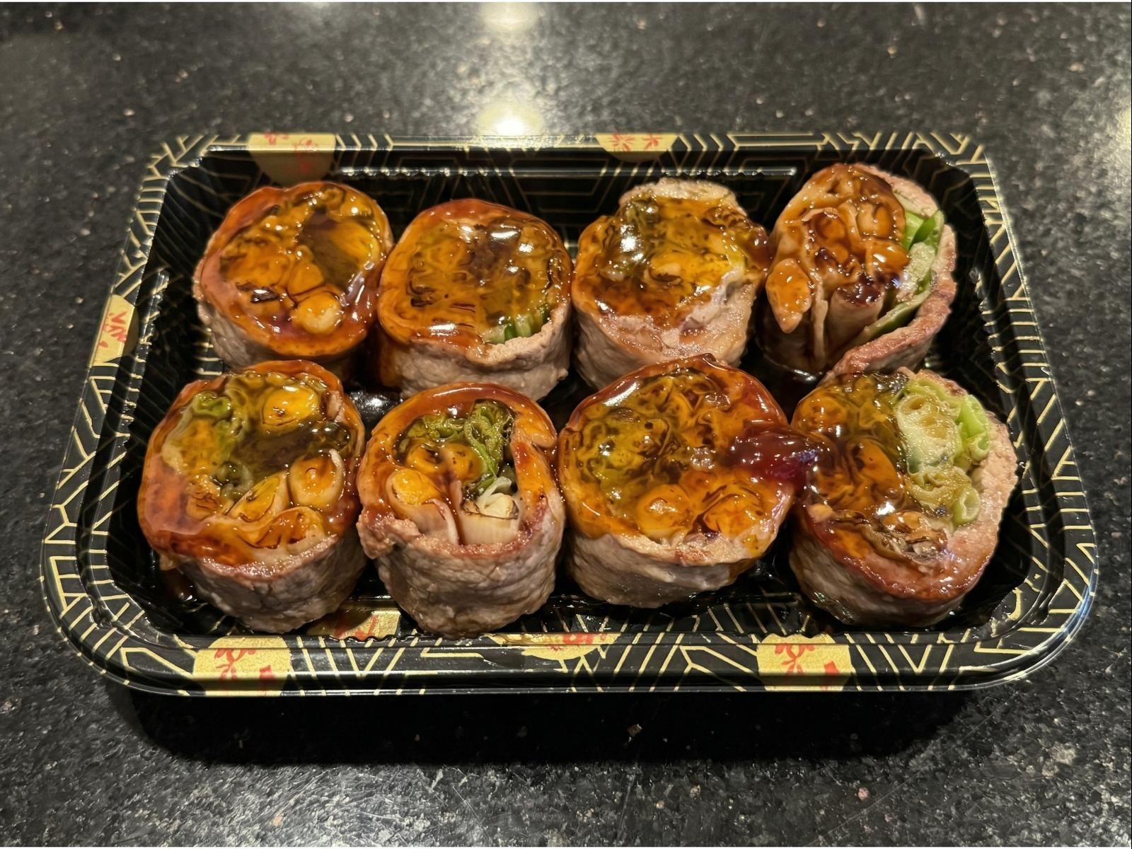 Beef Negimaki.