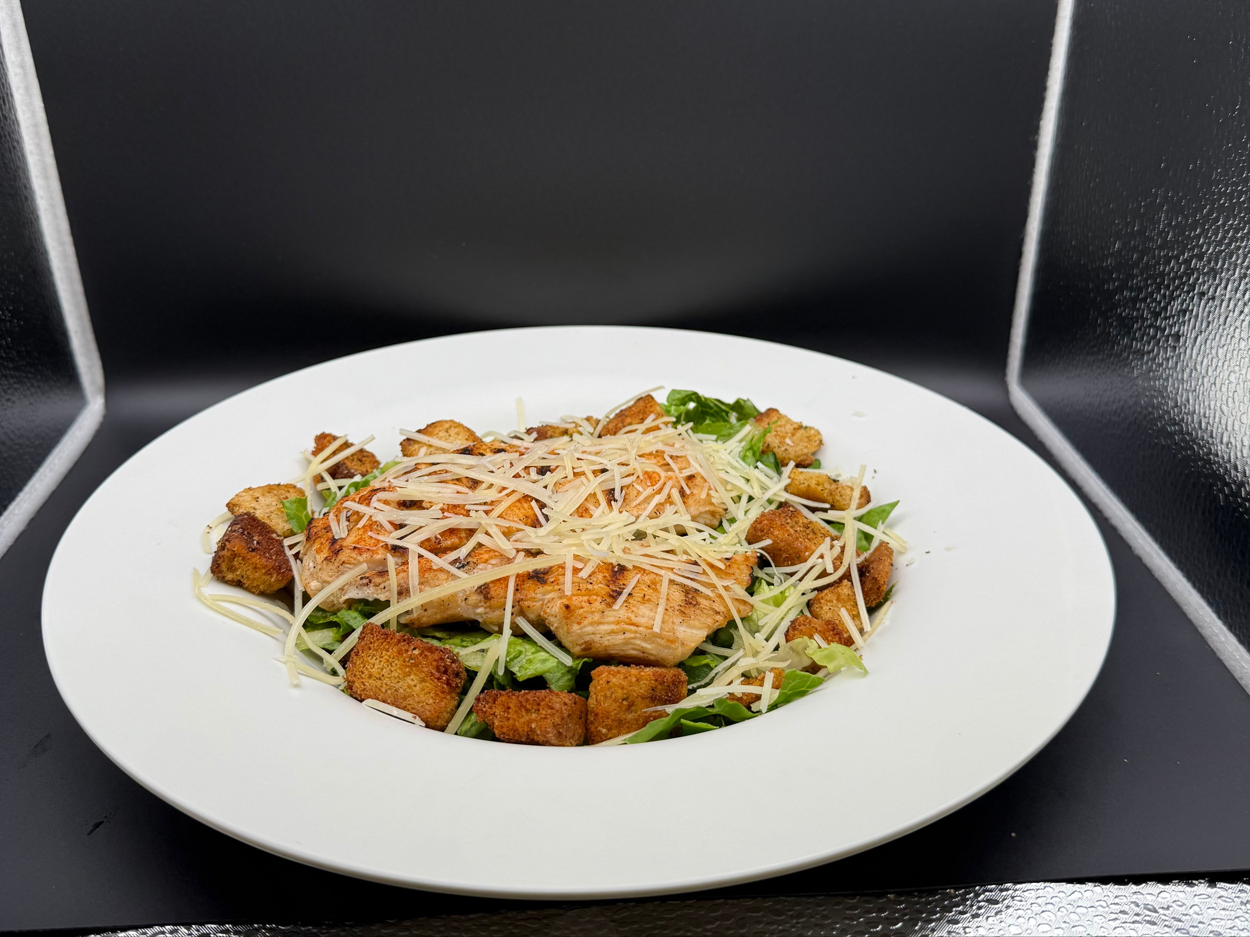 Grilled Chicken Caesar Salad.