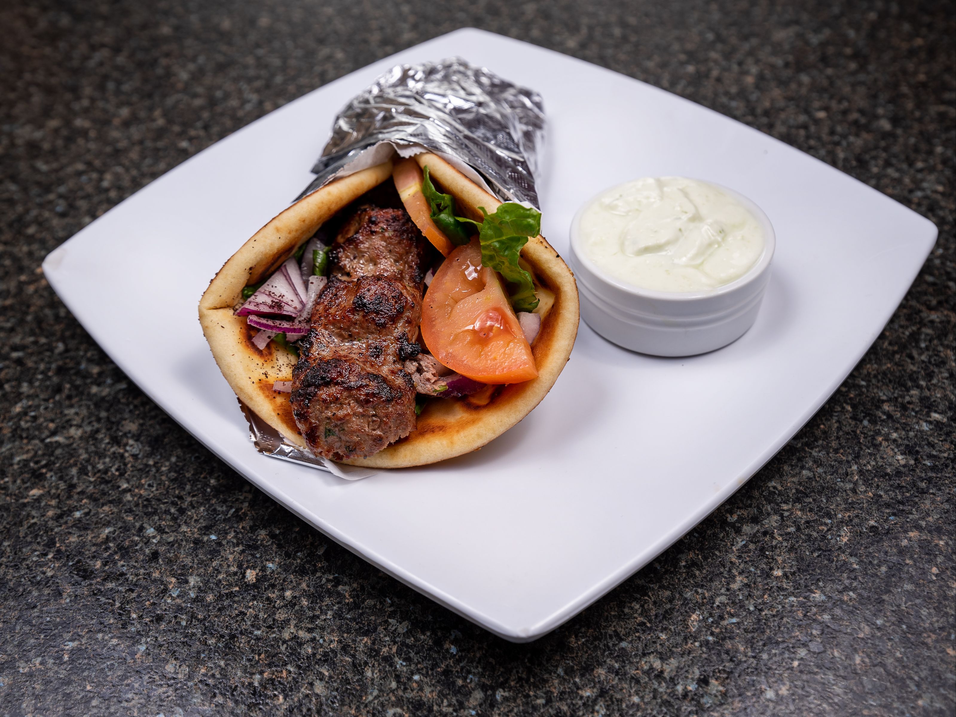 Beef Kabob Pita