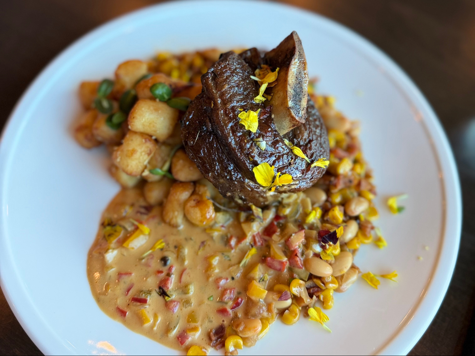 Short Rib Osso Bucco.