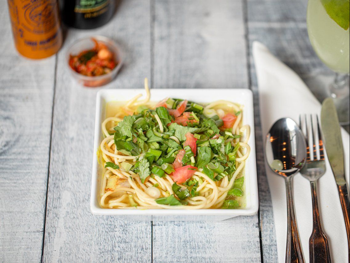Thukpa Noodle Soup.