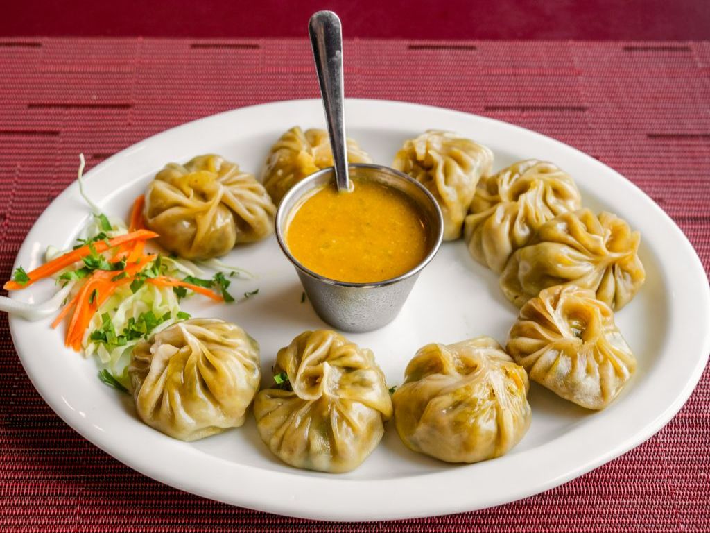 15. Vegetable Momos.