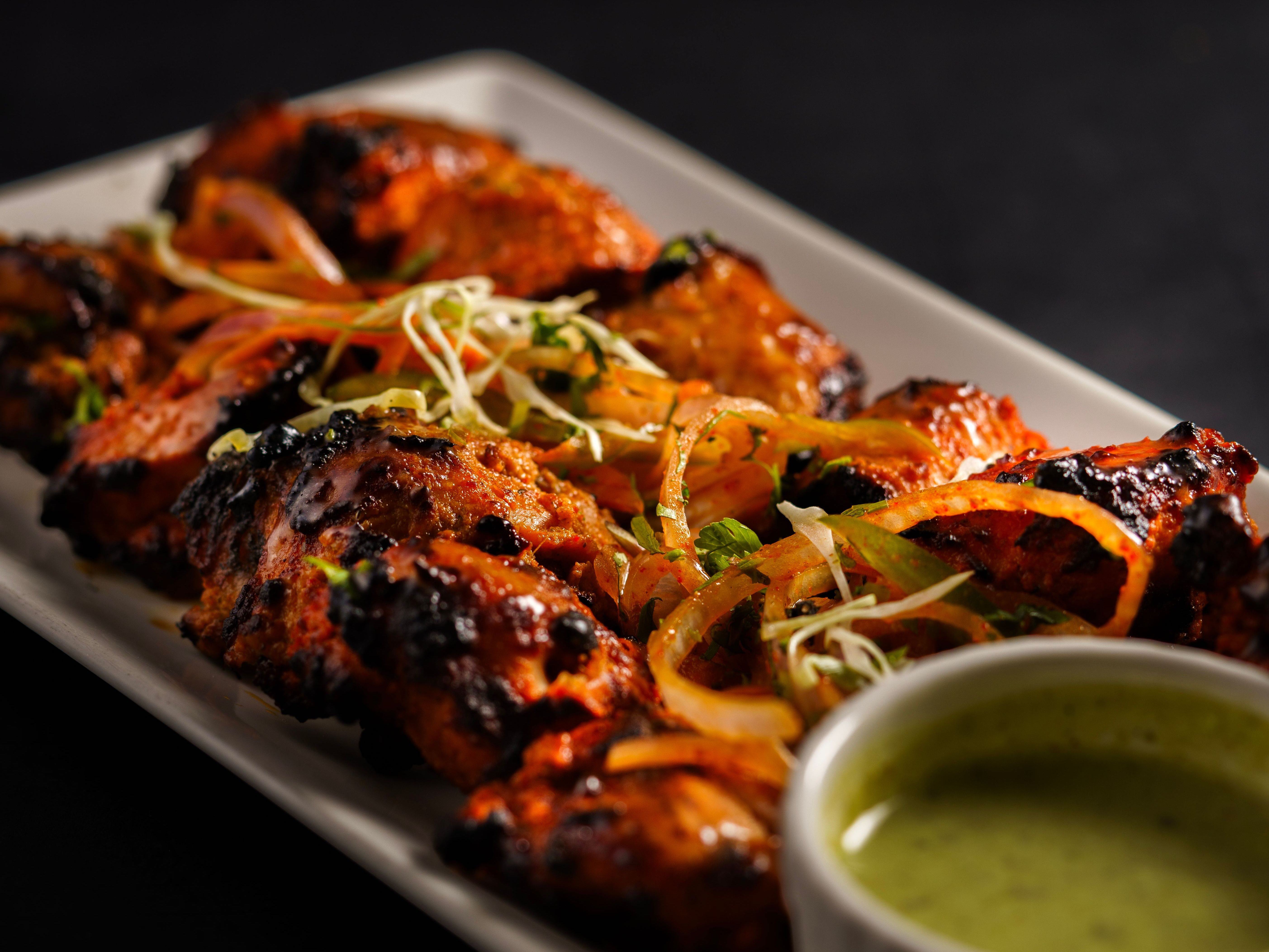 18a. Tandoori Chicken.