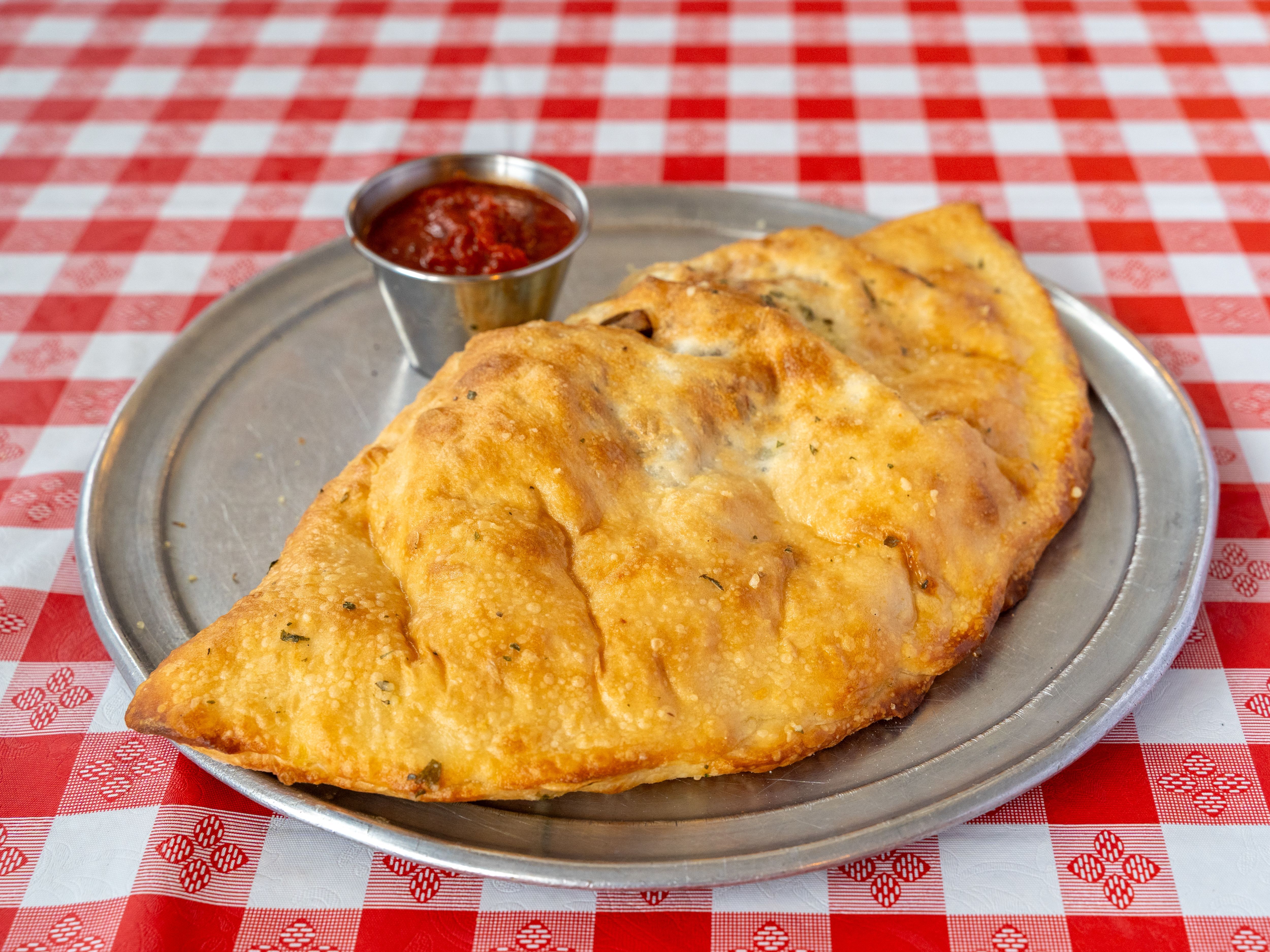 Mediterranean Calzone.