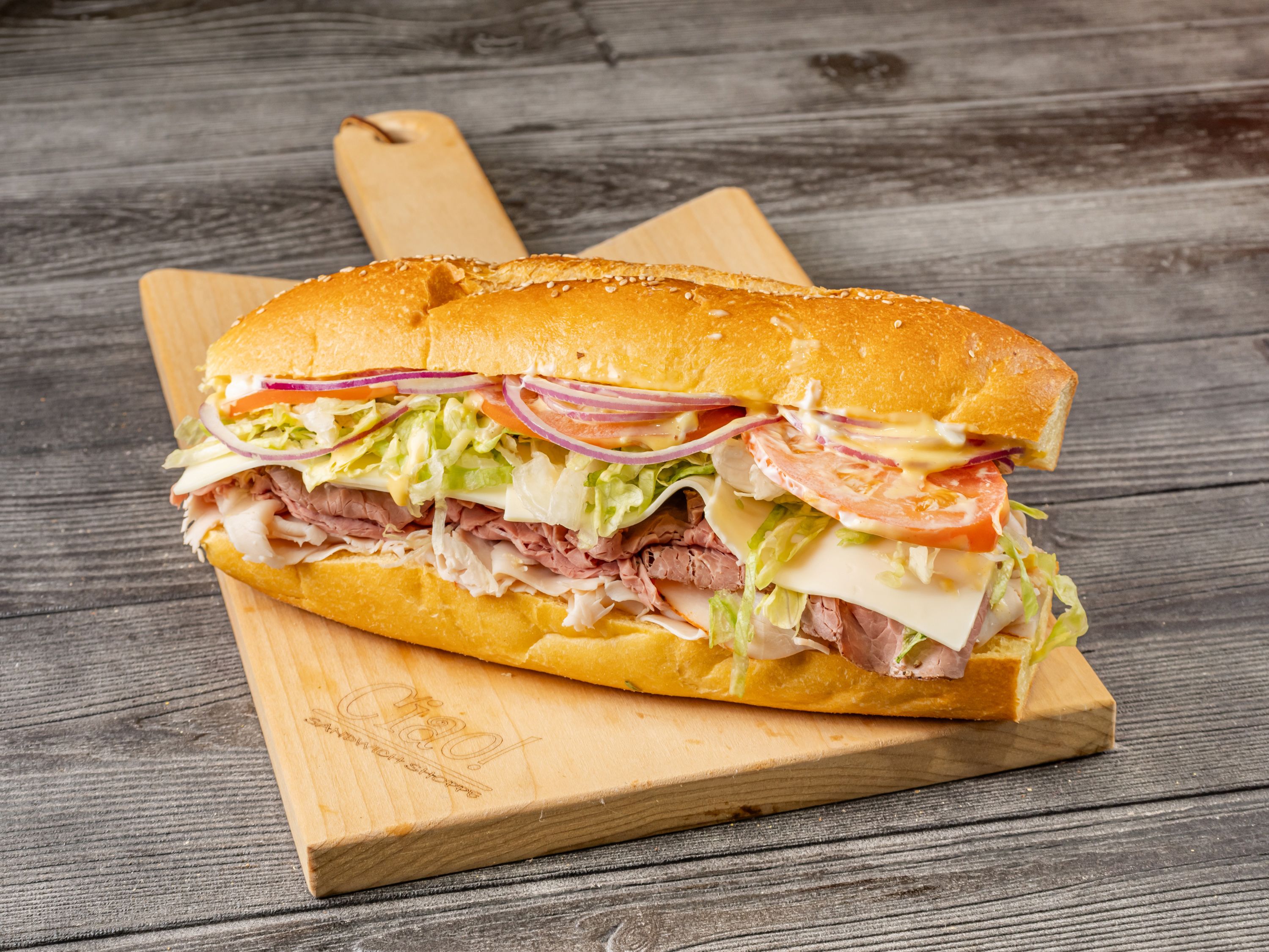 #2 All American Sandwich.