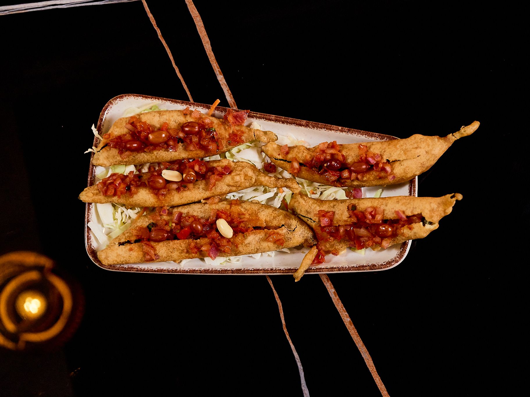 Stuffed Mirchi Bajji