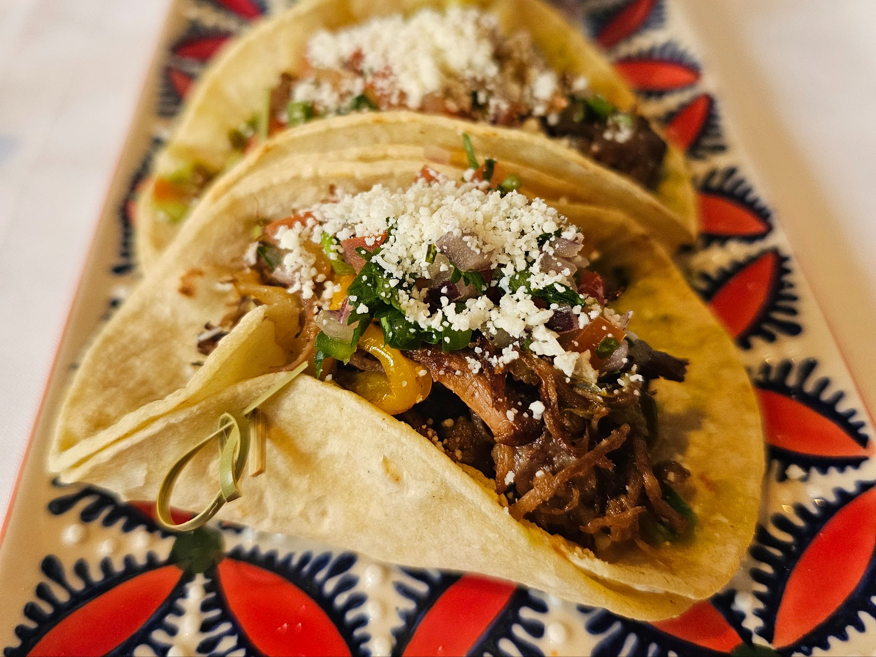 Short Rib Tacos.