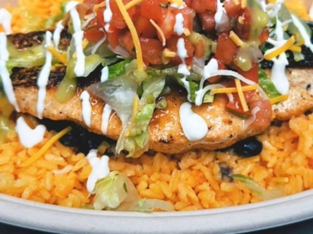 Fish Fajita Bowl.
