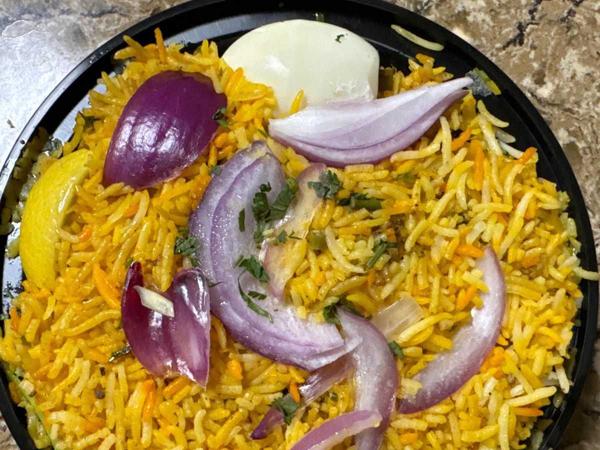 Chicken Dum Biryani.
