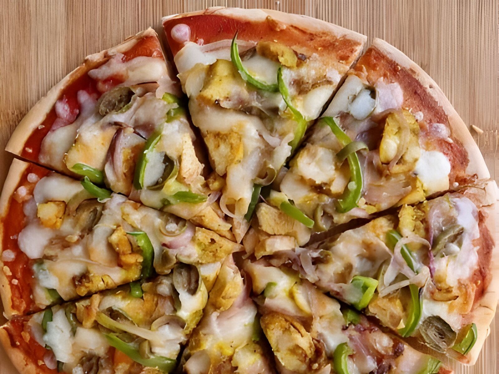 Chicken Pizza.