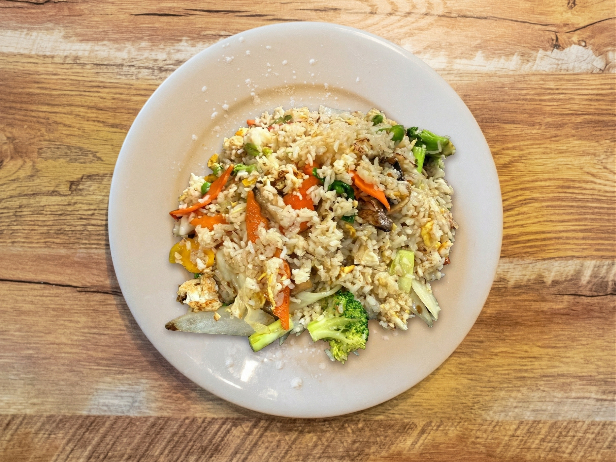 Vegetable Fried Rice.
