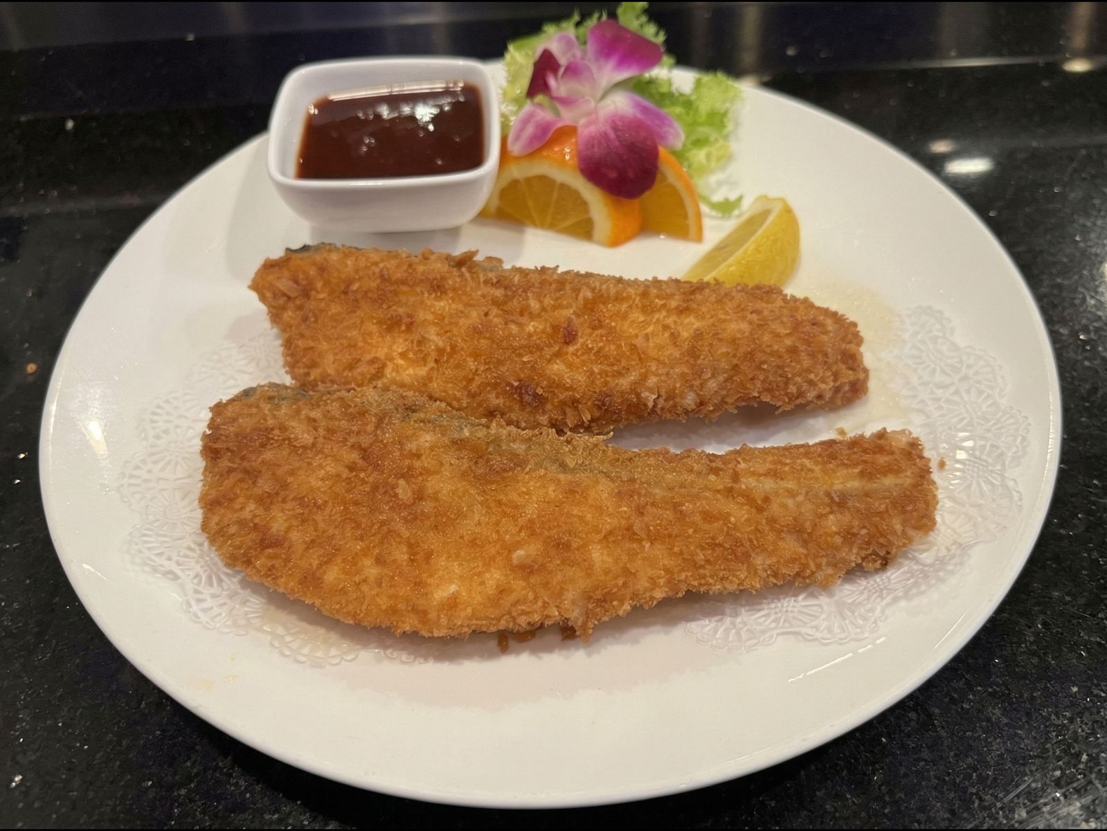 Salmon Katsu.